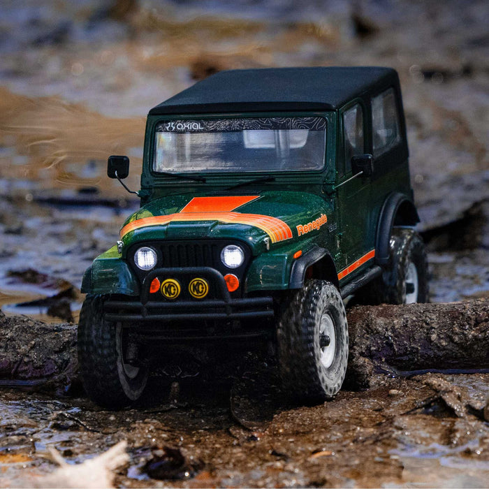 AXI-3273T2 Axial 1/30 SCX30 Jeep CJ-7 Renegade 4X4 RTR - Green