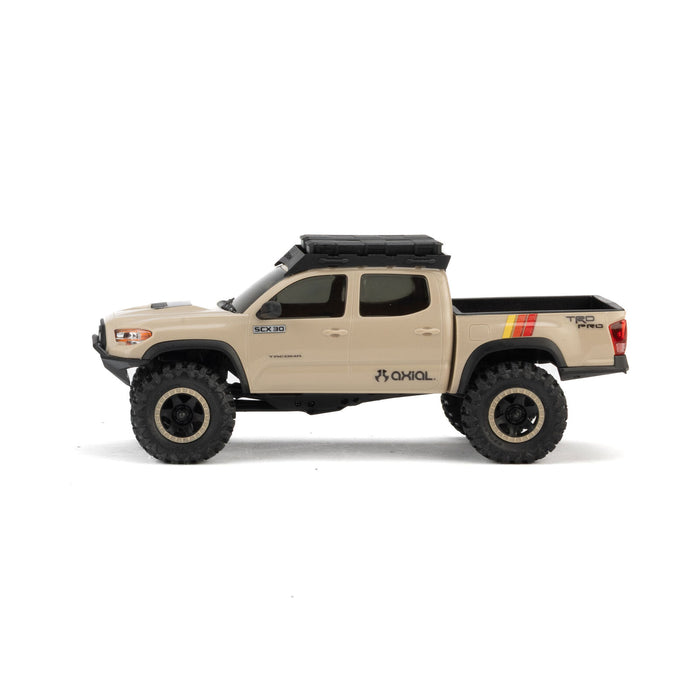 AXI-3289T2 Axial 1/30 SCX30 Toyota Tacoma 4X4 RTR - Overland Edition