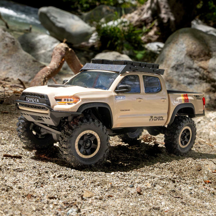 AXI-3289T2 Axial 1/30 SCX30 Toyota Tacoma 4X4 RTR - Overland Edition
