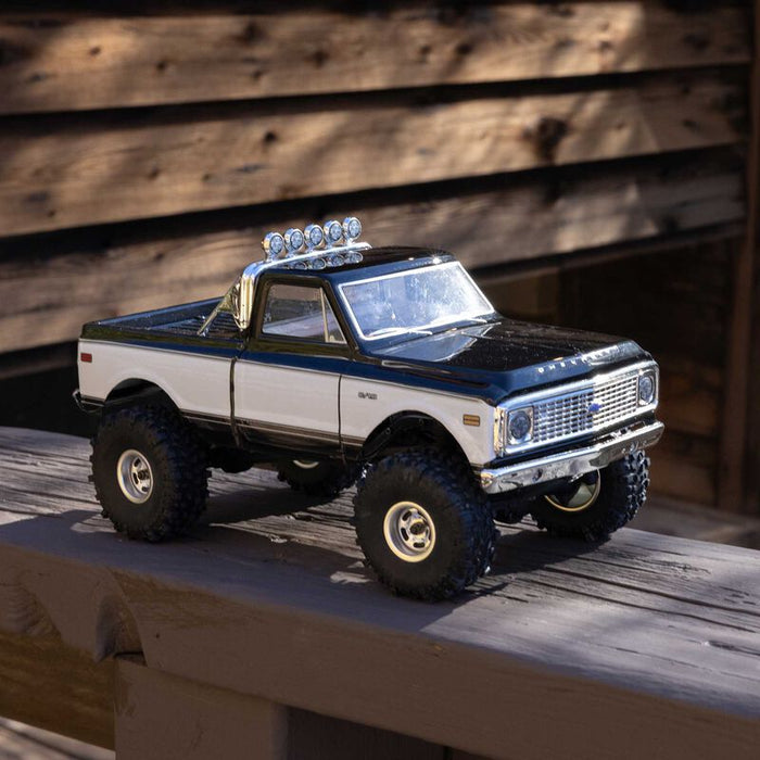 AXI-3408T1 Axial 1/24 SCX24 1971 Chevrolet C10 4WD Truck RTR - Black
