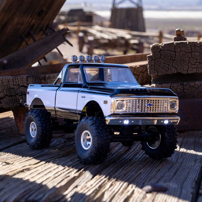 AXI-3408T1 Axial 1/24 SCX24 1971 Chevrolet C10 4WD Truck RTR - Black