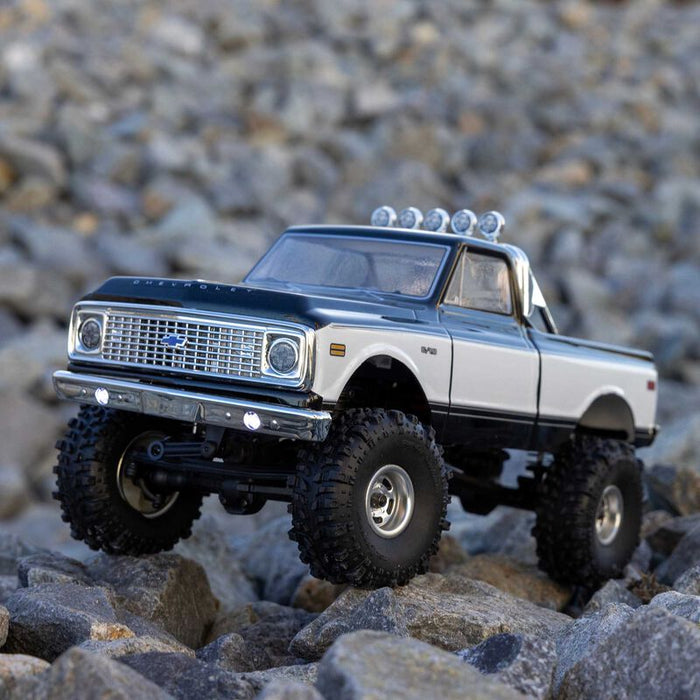 AXI-3408T1 Axial 1/24 SCX24 1971 Chevrolet C10 4WD Truck RTR - Black