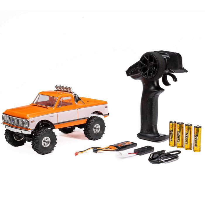 AXI-3408T2 Axial 1/24 SCX24 1971 Chevrolet C10 4WD Truck RTR - Orange