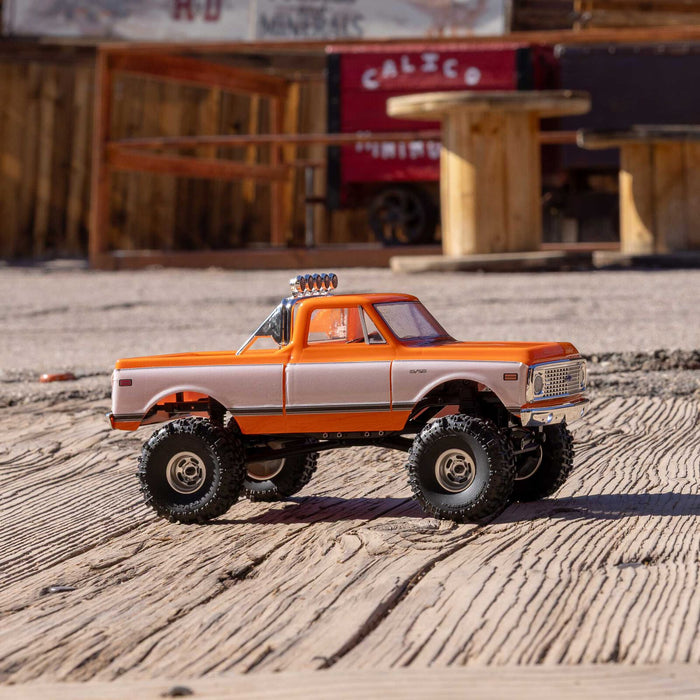 AXI-3408T2 Axial 1/24 SCX24 1971 Chevrolet C10 4WD Truck RTR - Orange