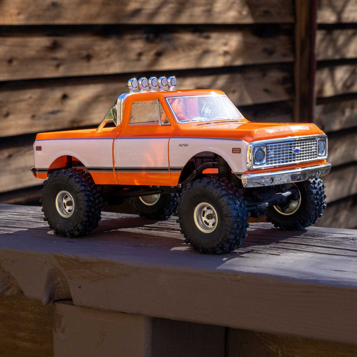 AXI-3408T2 Axial 1/24 SCX24 1971 Chevrolet C10 4WD Truck RTR - Orange
