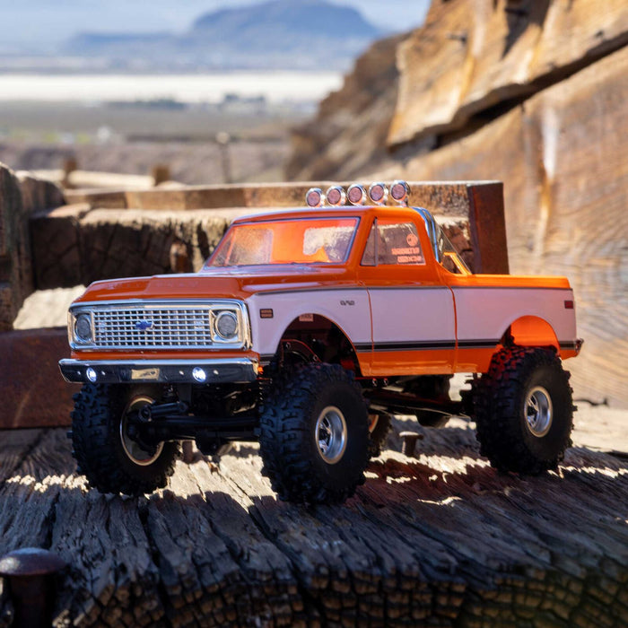 AXI-3408T2 Axial 1/24 SCX24 1971 Chevrolet C10 4WD Truck RTR - Orange