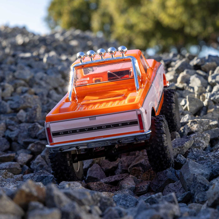 AXI-3408T2 Axial 1/24 SCX24 1971 Chevrolet C10 4WD Truck RTR - Orange