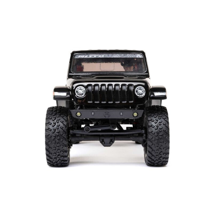 AXI00005V2T5 1/24 SCX24 Jeep JT Gladiator 4WD Rock Crawler Brushed RTR, Black