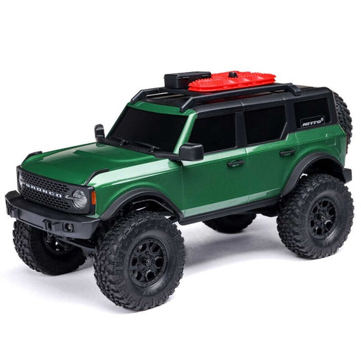 AXI00006V2T5 1/24 SCX24 Ford Bronco 4X4 RTR Brushed Rock Crawler (Battery & Charger Included), Green **FOR EXTRA BATTERY ORDER #SPMX3502S30