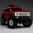 AXI00006V2T6 1/24 SCX24 Ford Bronco Heritage Edition 4X4 RTR Brushed Rock Crawler (Battery & Charger Included), Red **FOR EXTRA BATTERY ORDER #SPMX3502S30