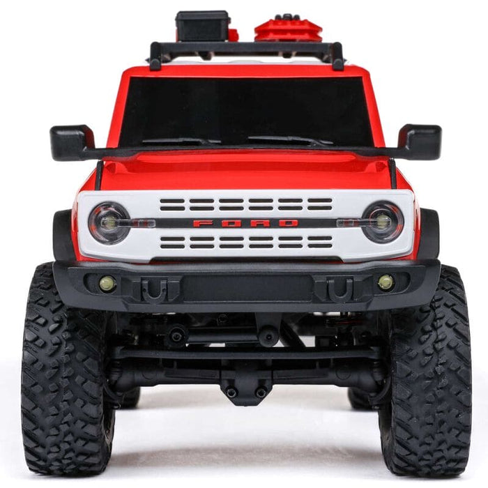 AXI00006V2T6 1/24 SCX24 Ford Bronco Heritage Edition 4X4 RTR Brushed Rock Crawler (Battery & Charger Included), Red **FOR EXTRA BATTERY ORDER #SPMX3502S30