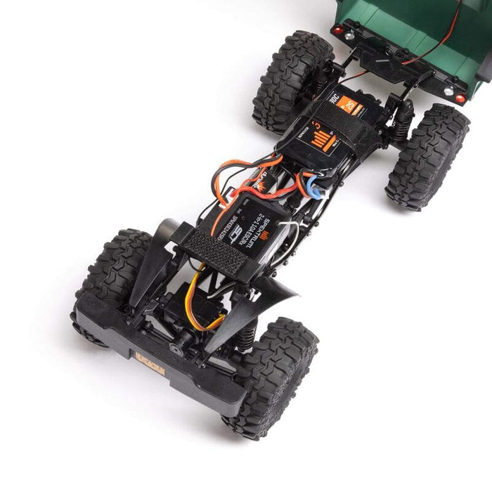 AXI00007T1 1/24 SCX24 Dodge Power Wagon 4WD Rock Crawler Brushed RTR, Orange  (FOR Extra battery ORDER #DYNB0012)