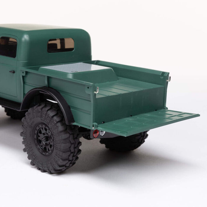 AXI00007T2	 1/24 SCX24 Dodge Power Wagon 4WD Rock Crawler Brushed RTR, Green AXI00005T (FOR Extra battery ORDER #DYNB0012)