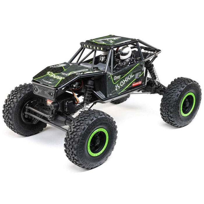 AXI01002V2T1 1/18 UTB18 Capra 4WD Unlimited Trail Buggy RTR, Black (FOR Extra battery ORDER #SPMX652SH2)