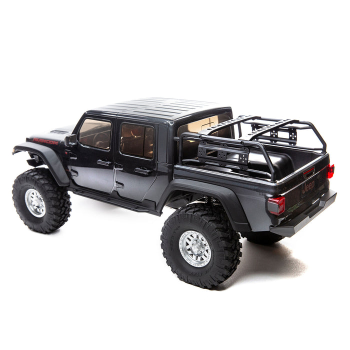 AXI03006BT1 1/10 SCX10 III Jeep JT Gladiator Rock Crawler with Portals RTR Gry.  **FOR LONG RUN TIME & QUICK CHARGER ORDER part #SPMX-1031