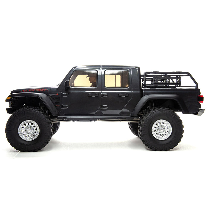 AXI03006BT1 1/10 SCX10 III Jeep JT Gladiator Rock Crawler with Portals RTR Gry.  **FOR LONG RUN TIME & QUICK CHARGER ORDER part #SPMX-1031