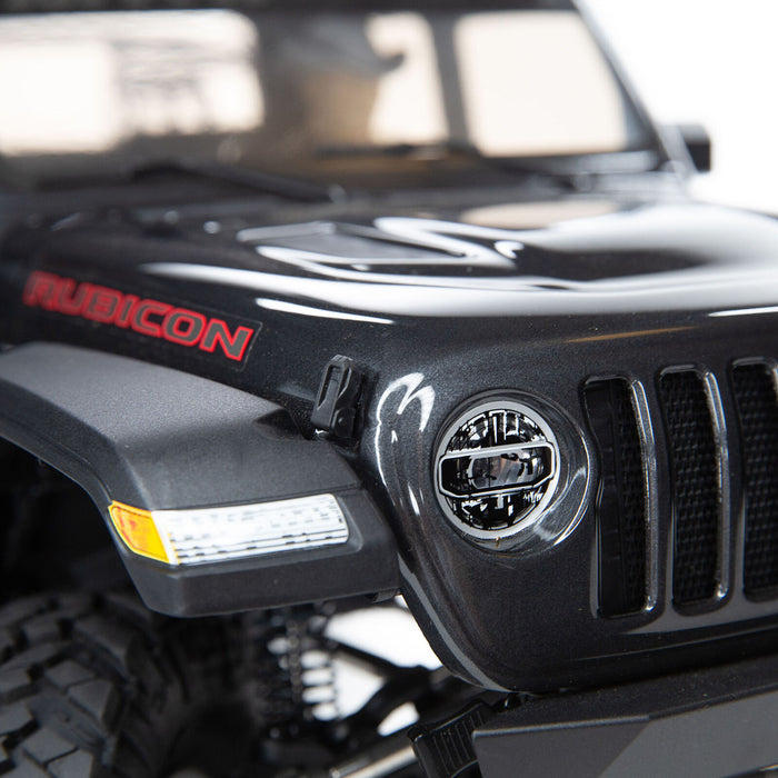 AXI03006BT1 1/10 SCX10 III Jeep JT Gladiator Rock Crawler with Portals RTR Gry.  **FOR LONG RUN TIME & QUICK CHARGER ORDER part #SPMX-1031