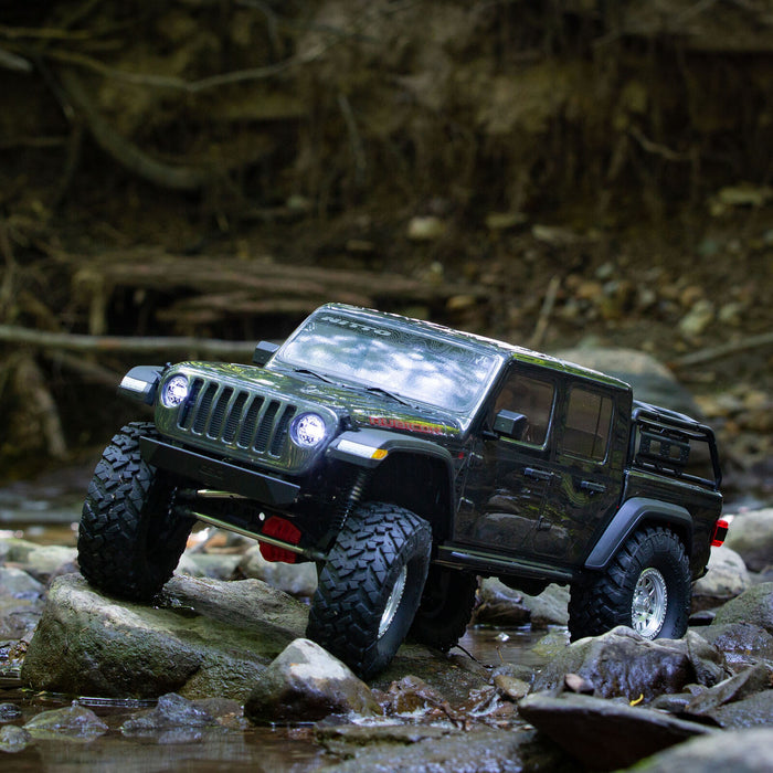 AXI03006BT1 1/10 SCX10 III Jeep JT Gladiator Rock Crawler with Portals RTR Gry.  **FOR LONG RUN TIME & QUICK CHARGER ORDER part #SPMX-1031
