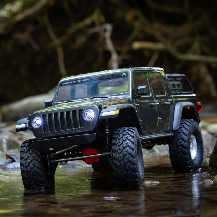 AXI03006BT1 1/10 SCX10 III Jeep JT Gladiator Rock Crawler with Portals RTR Gry.  **FOR LONG RUN TIME & QUICK CHARGER ORDER part #SPMX-1031