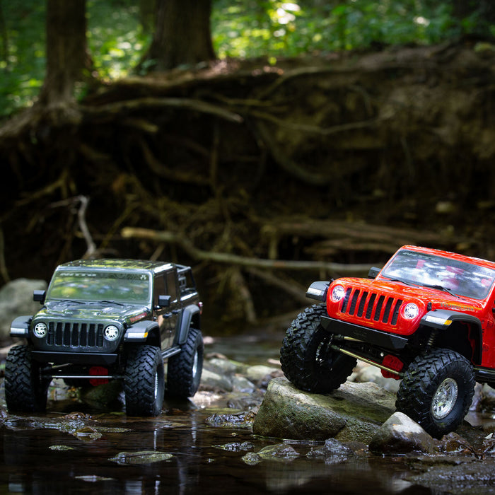 AXI03006BT1 1/10 SCX10 III Jeep JT Gladiator Rock Crawler with Portals RTR Gry.  **FOR LONG RUN TIME & QUICK CHARGER ORDER part #SPMX-1031
