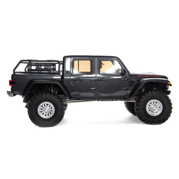 AXI03006BT1 1/10 SCX10 III Jeep JT Gladiator Rock Crawler with Portals RTR Gry.  **FOR LONG RUN TIME & QUICK CHARGER ORDER part #SPMX-1031