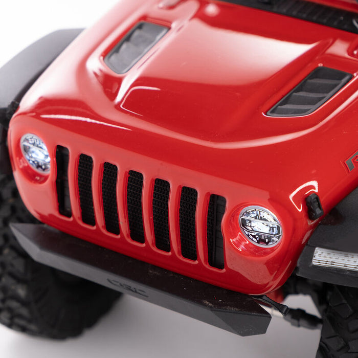 AXI03006BT2 1/10 SCX10 III Jeep JT Gladiator Rock Crawler with Portals RTR Red.  **FOR LONG RUN TIME & QUICK CHARGER ORDER part #SPMX-1031