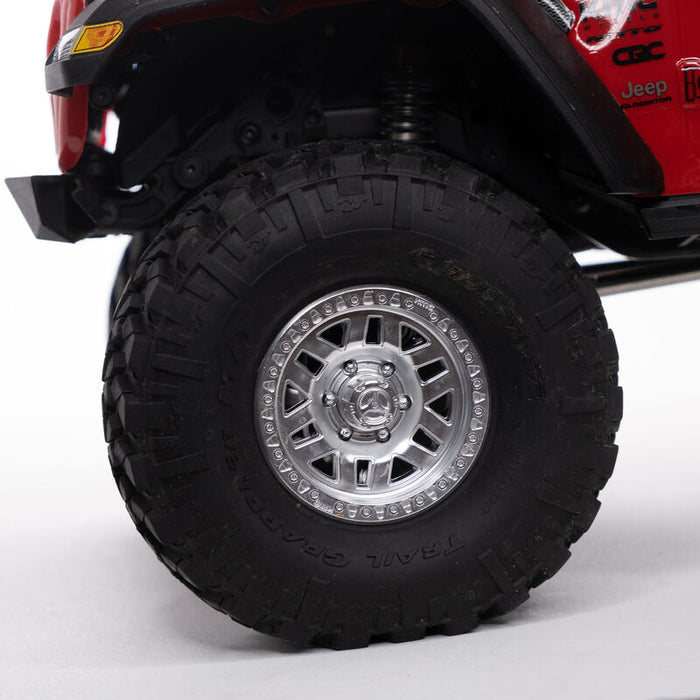 AXI03006BT2 1/10 SCX10 III Jeep JT Gladiator Rock Crawler with Portals RTR Red.  **FOR LONG RUN TIME & QUICK CHARGER ORDER part #SPMX-1031