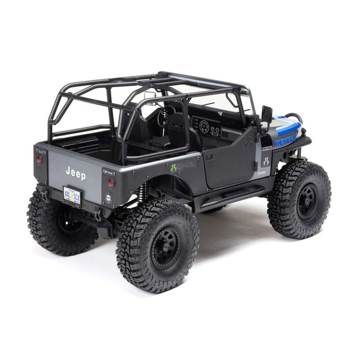 AXI03008T2 1/10 SCX10 III Jeep CJ-7 4WD Brushed RTR, Grey ***You will need to order this # SPMX-1031 to run this truck***