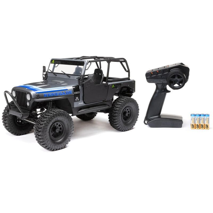 AXI03008T2 1/10 SCX10 III Jeep CJ-7 4WD Brushed RTR, Grey ***You will need to order this # SPMX-1031 to run this truck***
