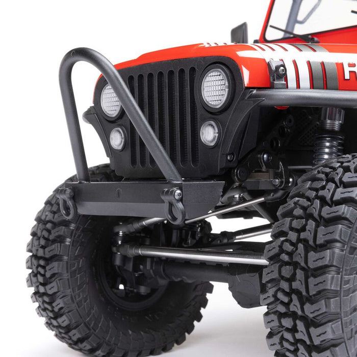 AXI03008V2T1 Axial 1/10 SCX10 III Jeep CJ-7 4X4 RTR Brushed Crawler - Red YOU WILL NEED  PART # SPMX-1047 AND SPMXC2090P  TO RUN THE TRUCK