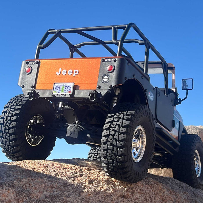 AXI03008V2T2 Axial 1/10 SCX10 III Jeep CJ-7 4X4 RTR Brushed Crawler - Copper YOU WILL NEED  PART # SPMX-1047 AND SPMXC2090P  TO RUN THE TRUCK