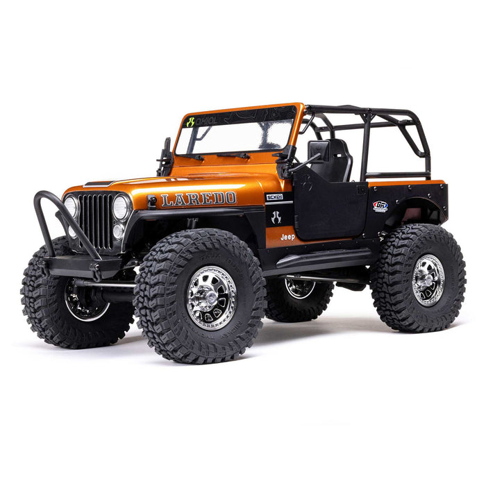 AXI03008V2T2 Axial 1/10 SCX10 III Jeep CJ-7 4X4 RTR Brushed Crawler - Copper YOU WILL NEED  PART # SPMX-1047 AND SPMXC2090P  TO RUN THE TRUCK