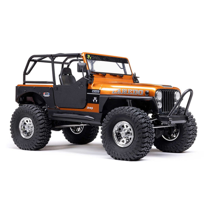 AXI03008V2T2 Axial 1/10 SCX10 III Jeep CJ-7 4X4 RTR Brushed Crawler - Copper YOU WILL NEED  PART # SPMX-1047 AND SPMXC2090P  TO RUN THE TRUCK