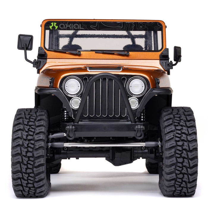 AXI03008V2T2 Axial 1/10 SCX10 III Jeep CJ-7 4X4 RTR Brushed Crawler - Copper YOU WILL NEED  PART # SPMX-1047 AND SPMXC2090P  TO RUN THE TRUCK