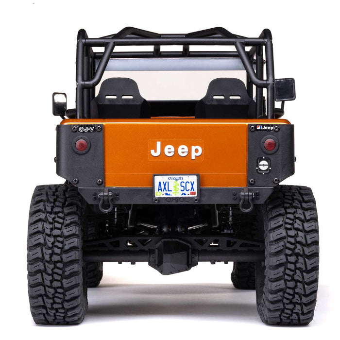 AXI03008V2T2 Axial 1/10 SCX10 III Jeep CJ-7 4X4 RTR Brushed Crawler - Copper YOU WILL NEED  PART # SPMX-1047 AND SPMXC2090P  TO RUN THE TRUCK