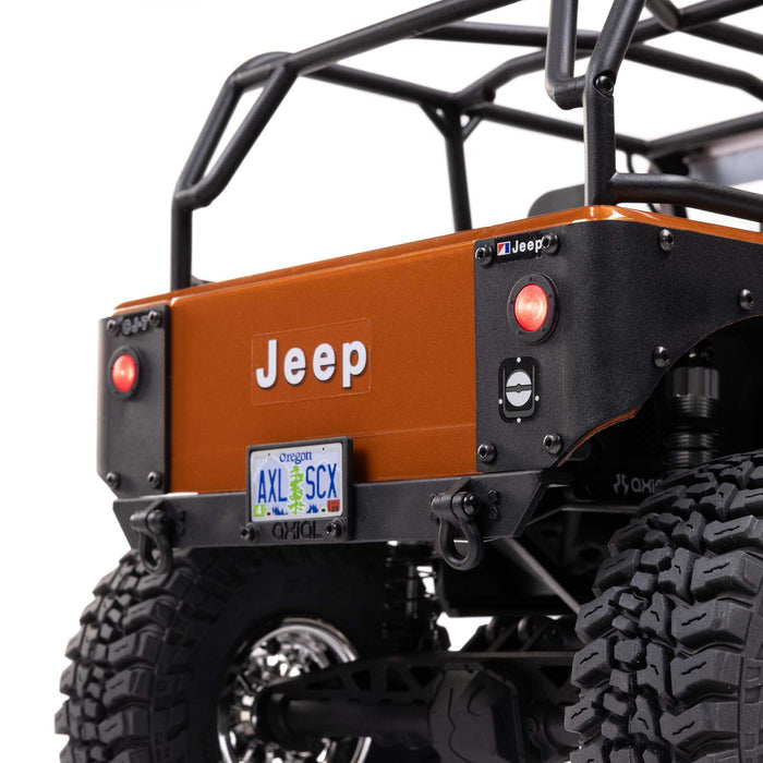 AXI03008V2T2 Axial 1/10 SCX10 III Jeep CJ-7 4X4 RTR Brushed Crawler - Copper YOU WILL NEED  PART # SPMX-1047 AND SPMXC2090P  TO RUN THE TRUCK