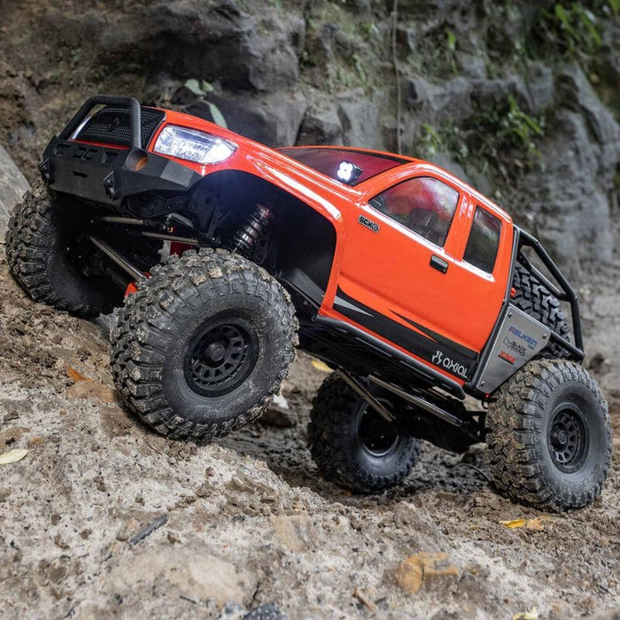 AXI05001T1 SCX6 Trail Honcho: 1/6 4WD RTR Red YOU will need this part #SPMXPSS300   to run this truck