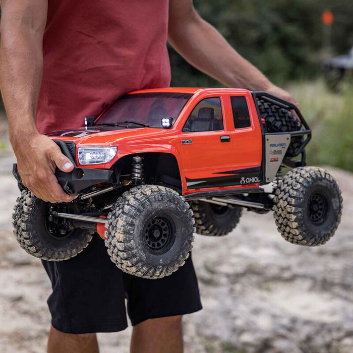 AXI05001T1 SCX6 Trail Honcho: 1/6 4WD RTR Red YOU will need this part #SPMXPSS300   to run this truck