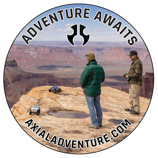AXISTK1 Axial Adventure Awaits Sticker