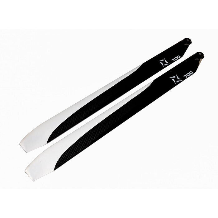 BLH-1677 Carbon Fiber Main Rotor Blades: 700mm