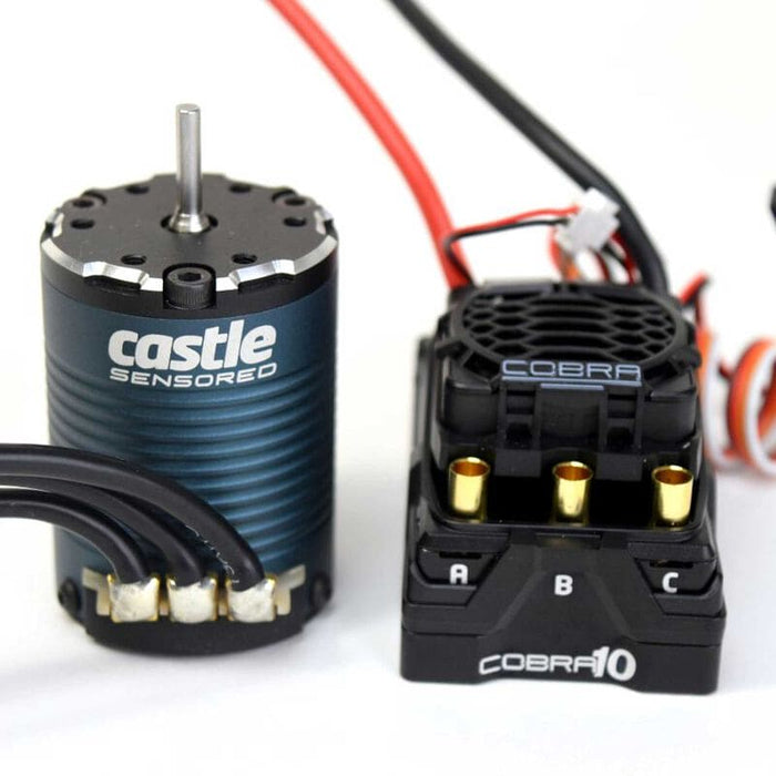 CSE010-0174-06 Cobra 10 Electronic Speed Control & 1406-2280KV Sensored Motor Combo