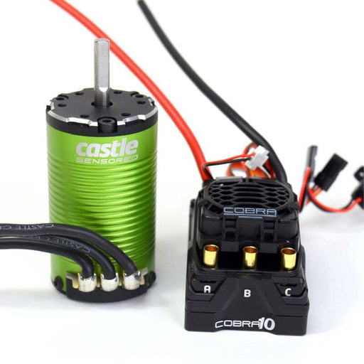 CSE010-0174-11 Cobra 10 Electronic Speed Control & 1412-2100KV Sensored Motor Combo