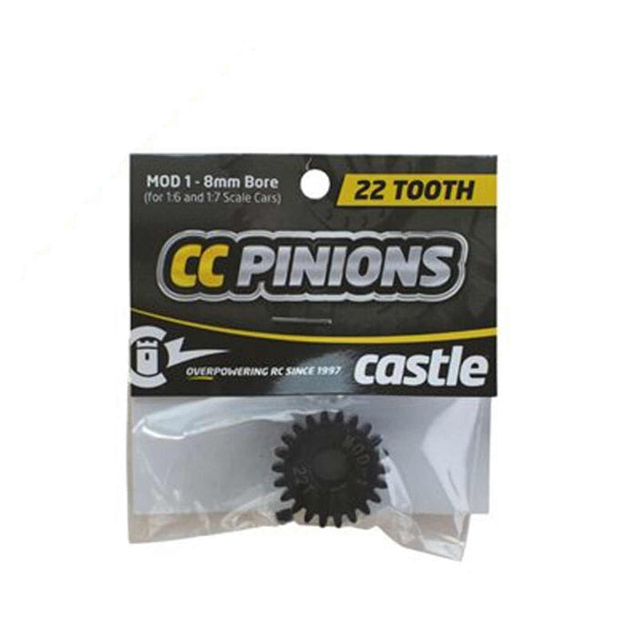 CSE010006527 Pinion Gear, 22T MOD 1, 8mm Shaft