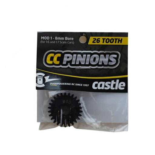 CSE010006529 Pinion Gear, 26T MOD 1, 8mm Shaft