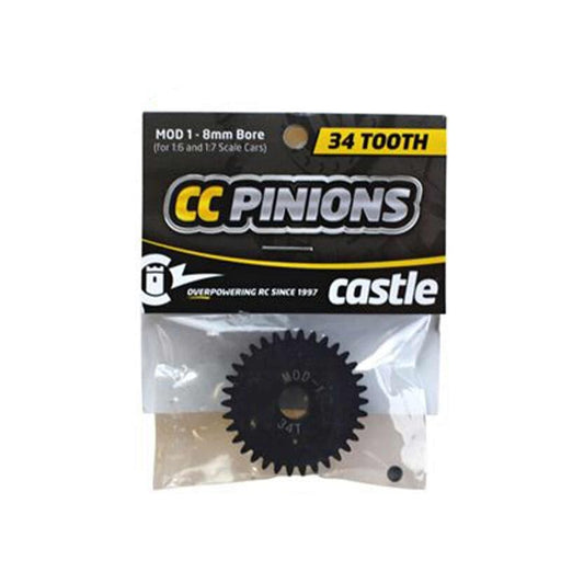 CSE010006533 Pinion Gear, 34T MOD 1, 8mm Shaft