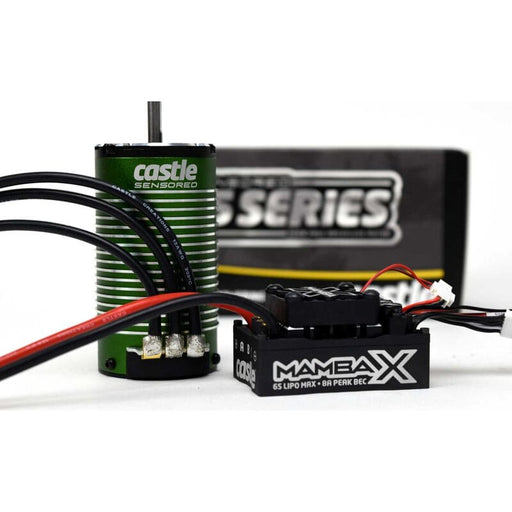 CSE010015505 1/8 Mamba X Waterproof ESC/1515-2200Kv E-Buggy EditionX Sensored Brushless Motor Combo: 4mm Bullet