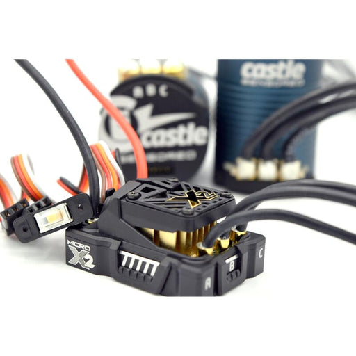 CSE010017103 Mamba Micro X2, 16.8V, Waterproof Sensored ESC W1406-2850KV Combo