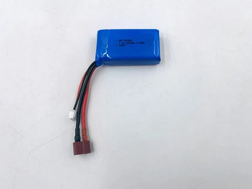 RCP-DESRUSH-32A DESERT RUSH- THRASHER- LITTLE MONSTER UPGRADED 7.4V 1200mAh Lipo - With Deans DESRUSH-32A