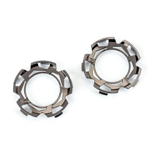 DTX2821 Clip-Lock Wheel Face Black Chrome for Ripper 2.8" Wheel (2)