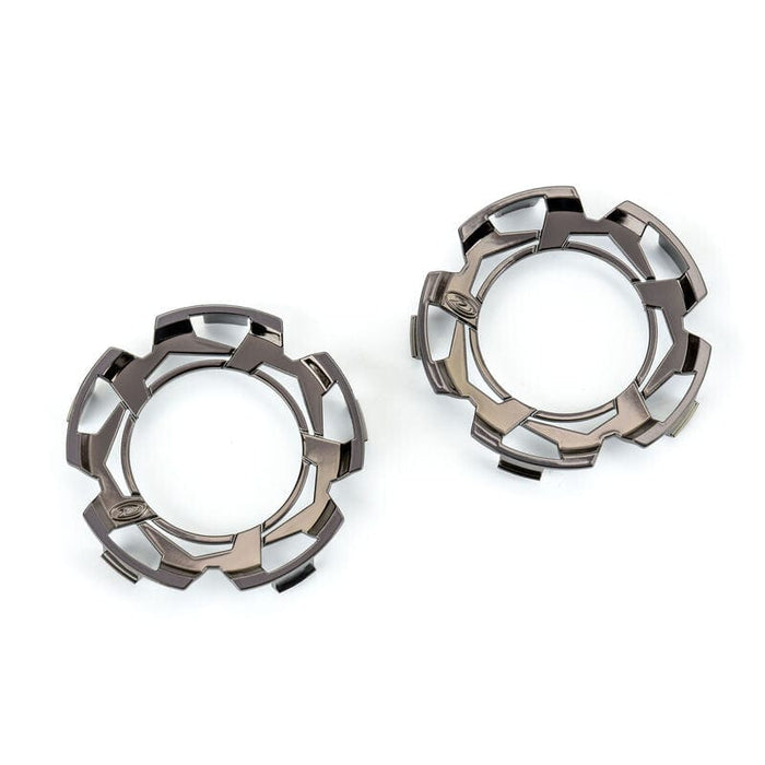 DTX2821 Clip-Lock Wheel Face Black Chrome for Ripper 2.8" Wheel (2)